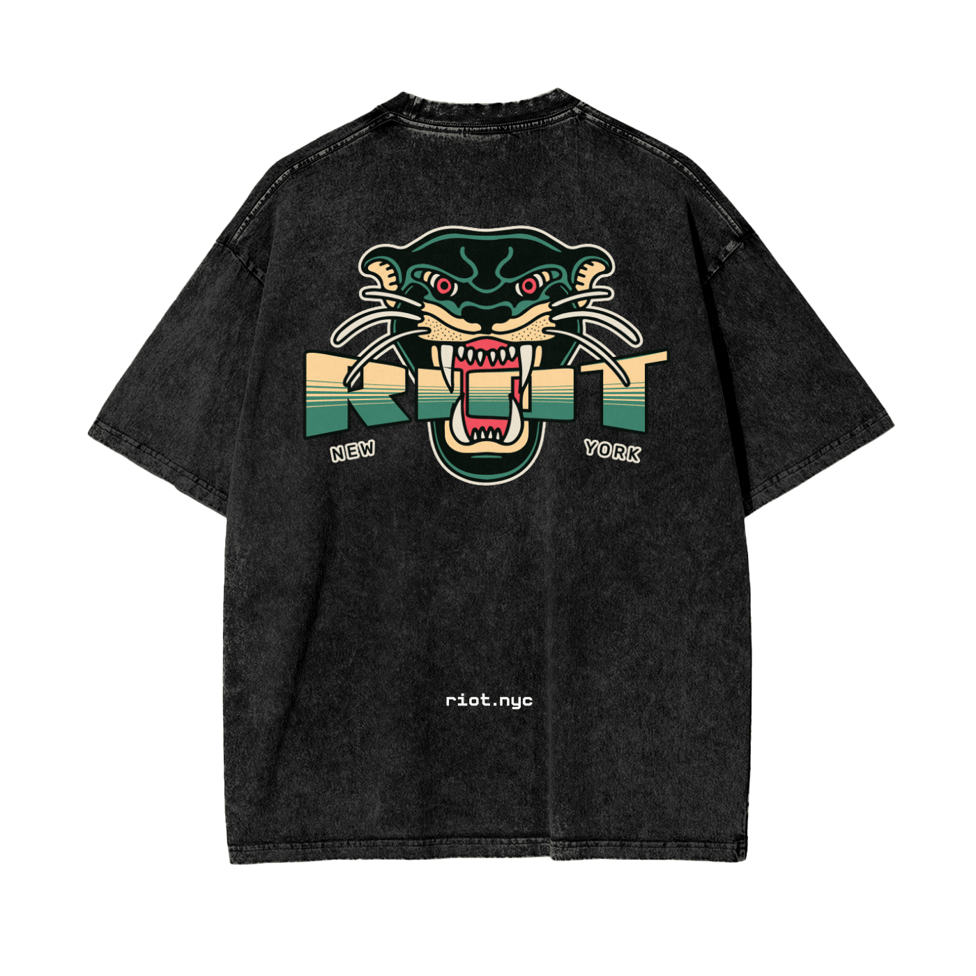 Shadow Guardian Vintage Panther Tee - vandal_
