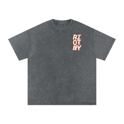 BREACH_BEACON_ ⟊ Acid Wash Oversize T - vandal_