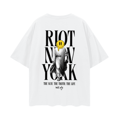 HEY ZEUS ⟊ Oversized Tee - vandal_