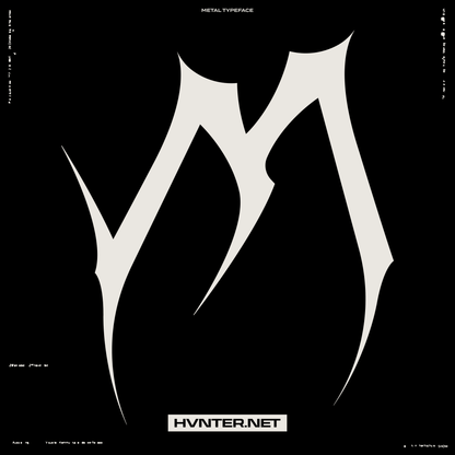 Metal Typeface - vandal_