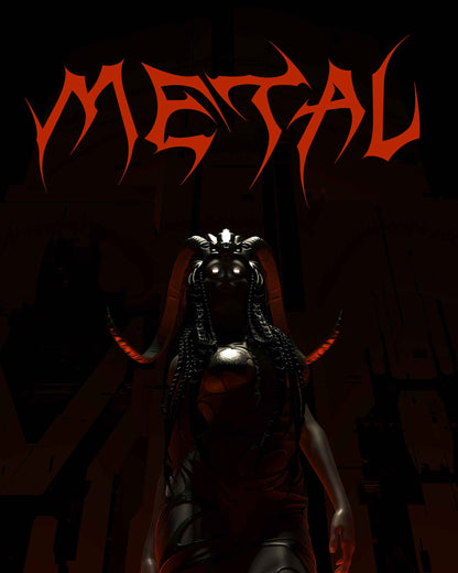 Metal Typeface - vandal_