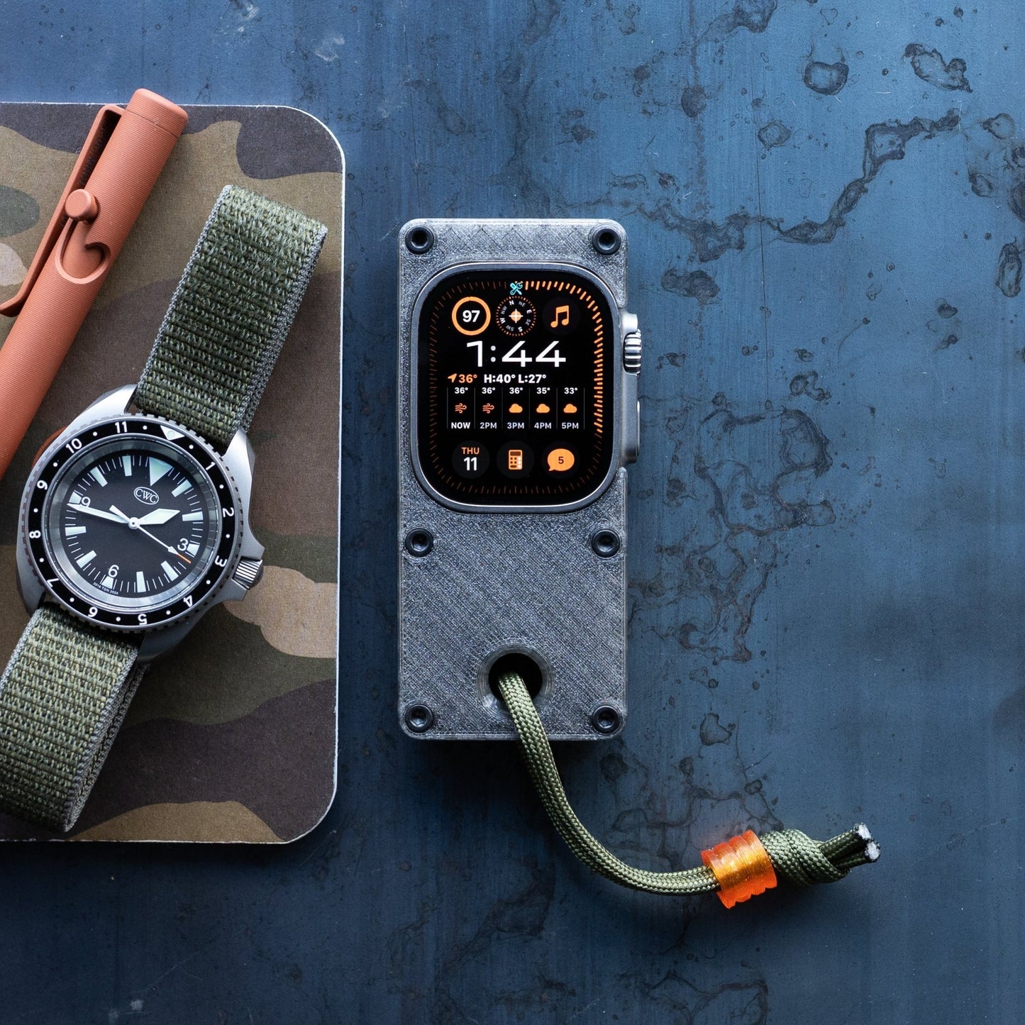 miniphone ultra (mpu) case for Apple Watch Ultra 1/2/3 – Dark Grey - vandal_