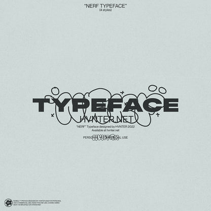 NERF Typeface - vandal_