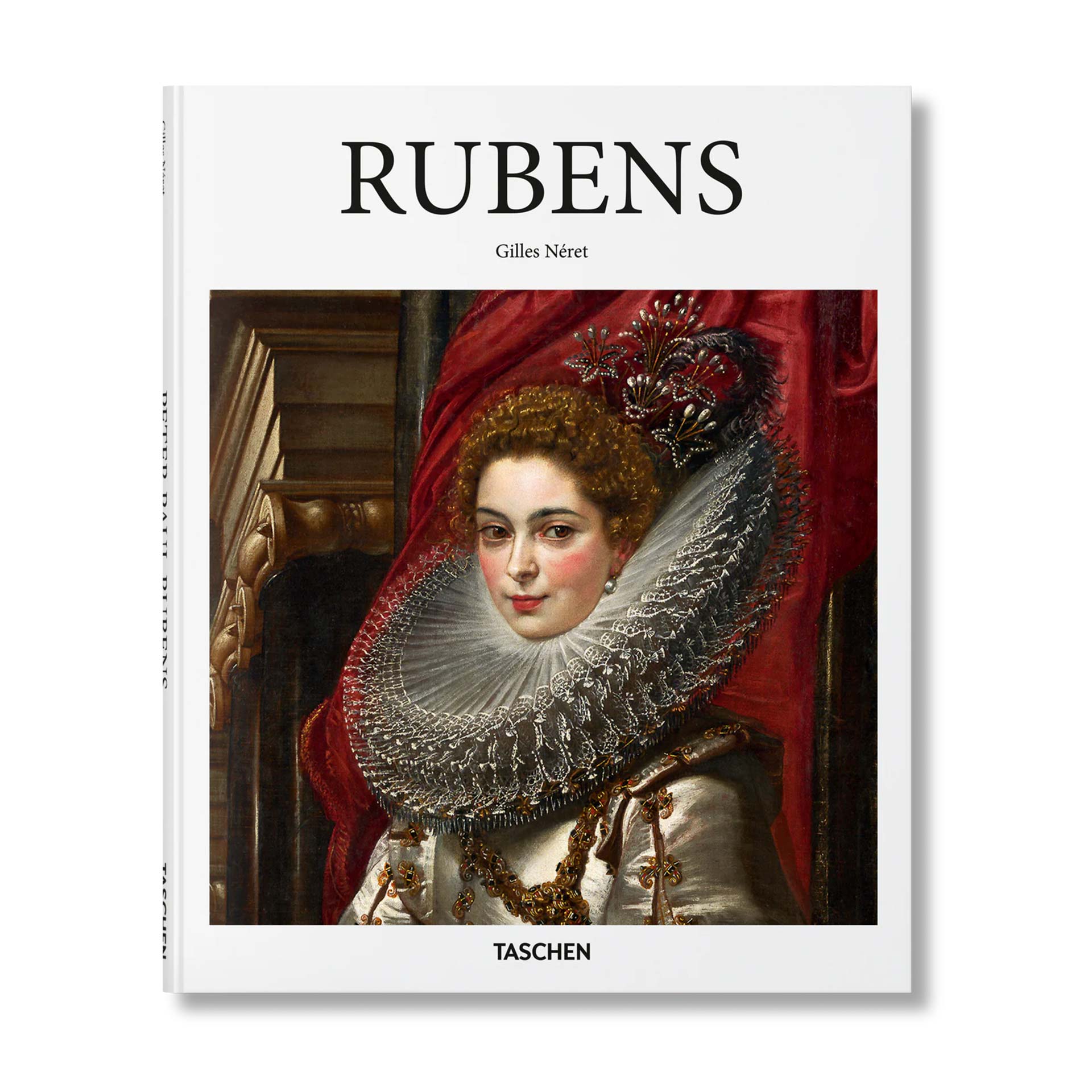 Peter Paul Rubens book cover by TASCHEN featuring Baroque portrait painting