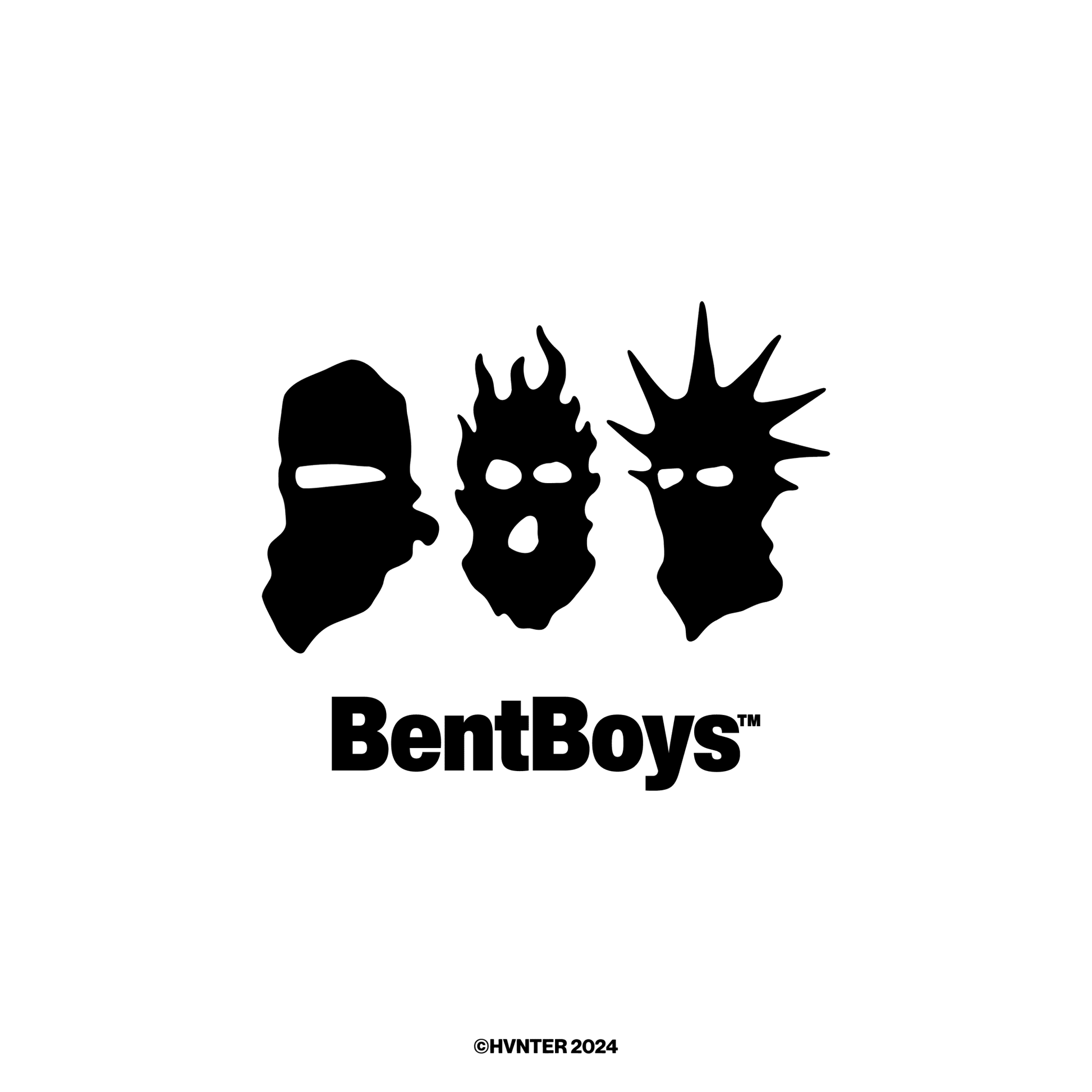 Example brand mark created using Street Icons silhouette symbol system