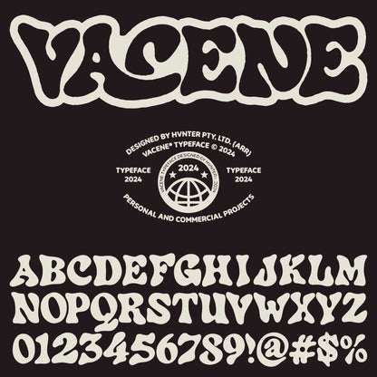 Vacene Typeface - vandal_
